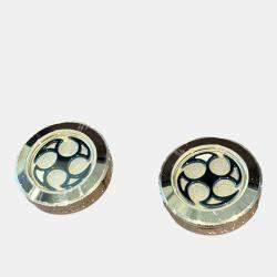 Pre Owned أزرار أكمام هاري ونستون أوشن 750WG 33 غرام فضي شوريكين