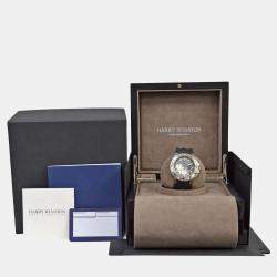 Pre Owned Harry Winston Project Z2 410-MCA442 Automatic Platinum Men's Wristwatch 44 mm