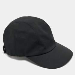 Hermès Black Cotton Blend Miles Robot Cap Size 58