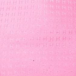 Hermès Pink Silk Traditional Faconnee H tie