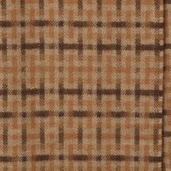 Pre Owned Hermès Camel Brown H Ecossais Cashmere Scarf