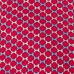 Hermès Fuchsia Pink 7 H Street Silk Tie