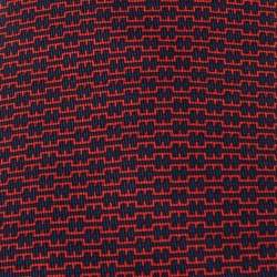 Pre Owned Hermes Rouge 7 H Linge Silk Twill Tie 