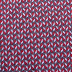Hermes Purple Dans Le Mille Printed  Silk Tie