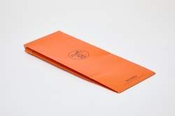 Pre Owned Hermes Blue Faconne H Silk Jacquard Tie