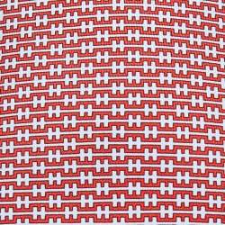 Hermès Rd H Ligne Printed Silk Slim Tie