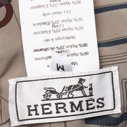 Hermès Taupe Roger Technical Reversible Cap M