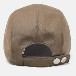Hermès Brown Serge de Cotton Nevada Cap Size 58