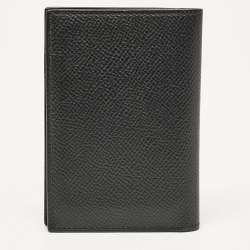 Hermes Noir Epsom Leather MC² Euclide Card Holder