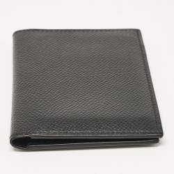 Hermes Noir Epsom Leather MC² Euclide Card Holder