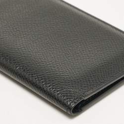 Hermes Noir Epsom Leather MC² Euclide Card Holder