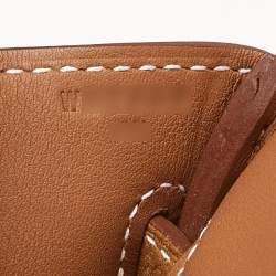 Pre Owned Hermès Fauve Barenia Faubourg Leather Hac A Dos PM Backpack