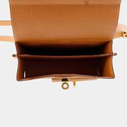 Pre Owned Hermes Kelly Multi Pocket Gold Epsom Bag 