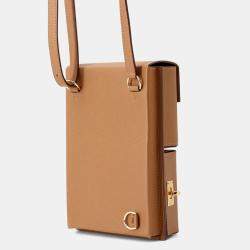 Pre Owned Hermes Kelly Multi Pocket Gold Epsom Bag 