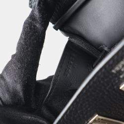 Pre Owned Hermes Hac a Dos PM Black Togo Calfskin Leather Backpack