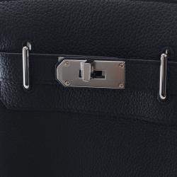 Pre Owned Hermes Hac a Dos PM Black Togo Calfskin Leather Backpack