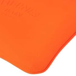 Hermes Neon Orange Neoprene Small Neobain Pouch