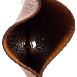 Hermes Caramel Mysore Leather Diabolo Card Holder