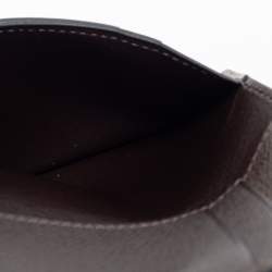 Hermes Ebene Epsom Leather MC² Euclide Card Holder