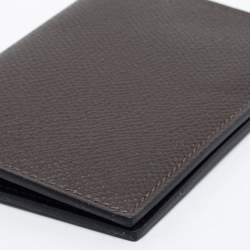 Hermes Ebene Epsom Leather MC² Euclide Card Holder