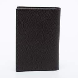 Hermes Ebene Epsom Leather MC² Euclide Card Holder