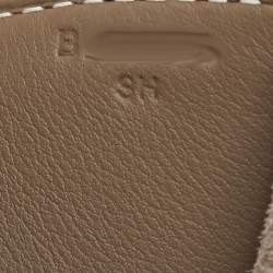 Pre Owned Hermès Etoupe Togo Leather Sac A Depeches 21 Bag