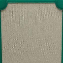 Hermes Vert Vertigo/Ecru Taurillon Regate and Toile H Canvas R.M.S. Trolley Luggage