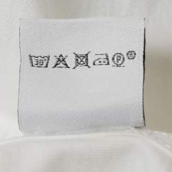 Hermès White Printed Jersey Crew Neck T-Shirt L