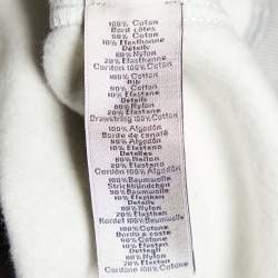 Hermes Grey Cotton Run H Zipped Hooded Sweatshirt L