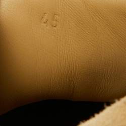 Hermes Light Brown Suede Day Sneakers Size 45