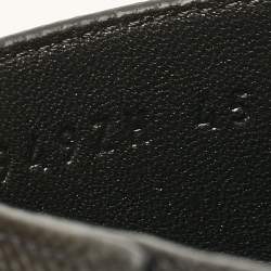 Pre Owned صندل جاكسون جلد مقلوب وجلدي لون أخضر داكن/أسود هيرمس مقاس 46