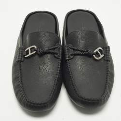 مملوكة مسبقًا صندل هيرمس جو سويدي أزرق كحلي مقاس 46