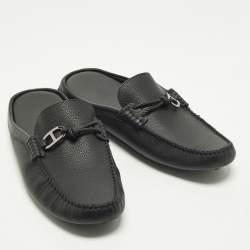  مملوكة مسبقًا صندل هيرمس جو سويدي أزرق كحلي مقاس 46