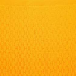 Hermès Orange Silk Petit Gavroche Handkerchief 