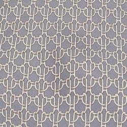 Pre Owned Hermès Grey Printed Silk Twill Traditional Tie
