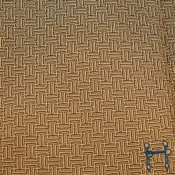 Pre Owned Hermès Yellow Terre D'H Silk Tie