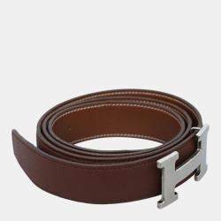 Hermes H Buckle Reversible Belt