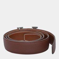 Hermes H Buckle Reversible Belt