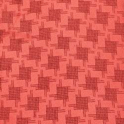 Pre Owned Hermes Pink Print Silk Tie