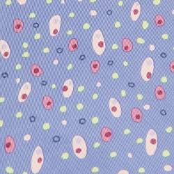 Hermes Purple Patterned Silk Classic Tie