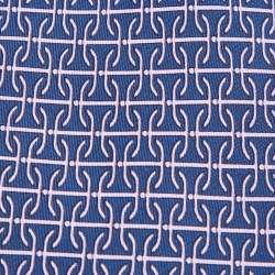Pre Owned Hermès Blue/Purple Patterned Silk Classic Tie
