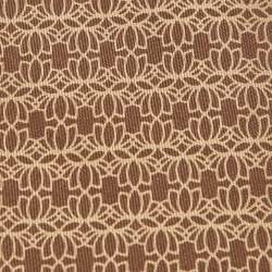 Pre Owned Hermès Brown Patterned Silk Classic Tie