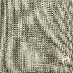 Hermès Green Silk Knit 4 Temps Tie