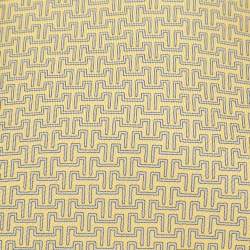 Pre Owned Hermès Yellow Printed Silk Classic Tie