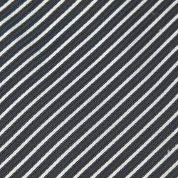 Pre Owned Hermès Monochrome Striped Classic Tie