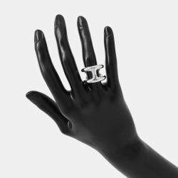 Pre Owned Hermes Osmoz Ring Size Gm/52/#12 Sv925