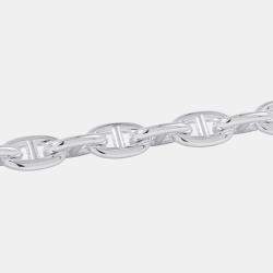 Pre Owned Hermes Chaine D'Ancre Bracelet 14 Frames MM Silver 925