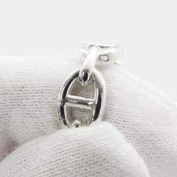 Pre Owned Hermes Chaine Sv925 D'Ancre Anchene Ring Size EU 54