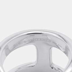 Pre Owned Hermes Osmoz  Sv925 Ring Size MM 
