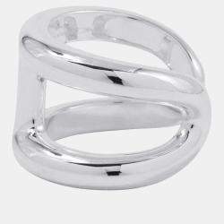 Pre Owned Hermes Osmoz  Sv925 Ring Size MM 